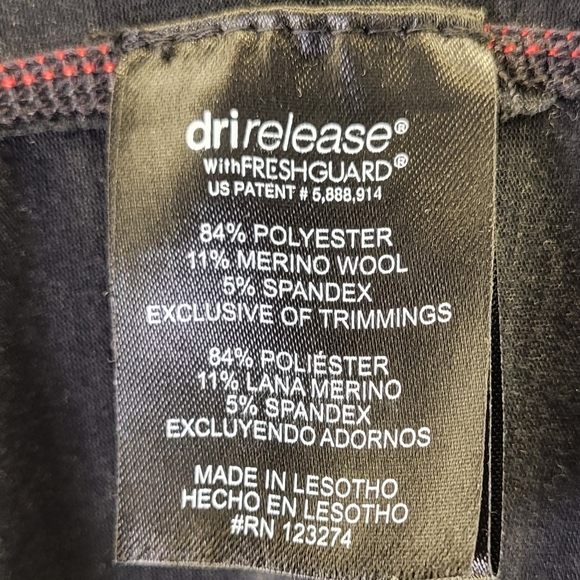 Paradox Merino Wool Blend 1/4 Zip Turtle Neck Thermal size XLarge - Picture 7 of 7